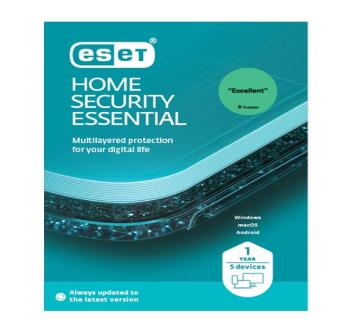 SESET Home Security Essential Multi Device (5 User 1 Year)